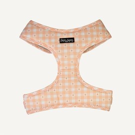 Dan & Sam Daisy Picnic Dog Harness - Medium, Comfortable & Stylish Pet Accessory, Adjustable Fit, Durable & Breathable Material, Ideal for Outdoor Adventures & Walks