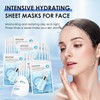 Hyaluronic Acid Serum Face Mask Sheet Hydrating Deep Moisturizing Daily