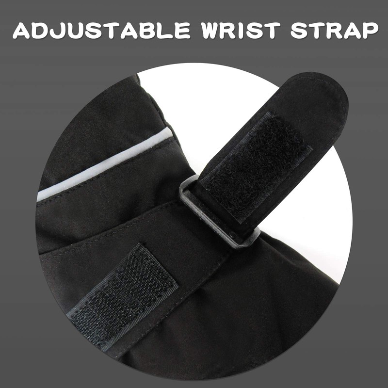 Kids Winter Glove Boys Girls Snow Ski Waterproof Gloves for