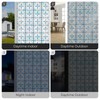 Window Privacy Film, 3D Stained Glass Window Film, 35.4x78.7in