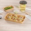 Restaurantware Matsuri Vision 8.7 x 5.4 x 0.9 Inch Sushi