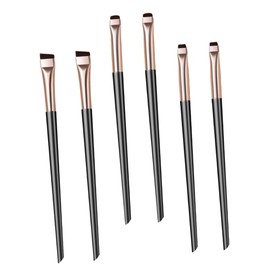 Minkissy 6pcs Eyeliner Brush Set for Women Makeup Brush Kit Fine Tip Portable Easy to Use