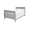 DaVinci Twin/Full Size Bed Conversion Kit (M4799) in Grey Finish