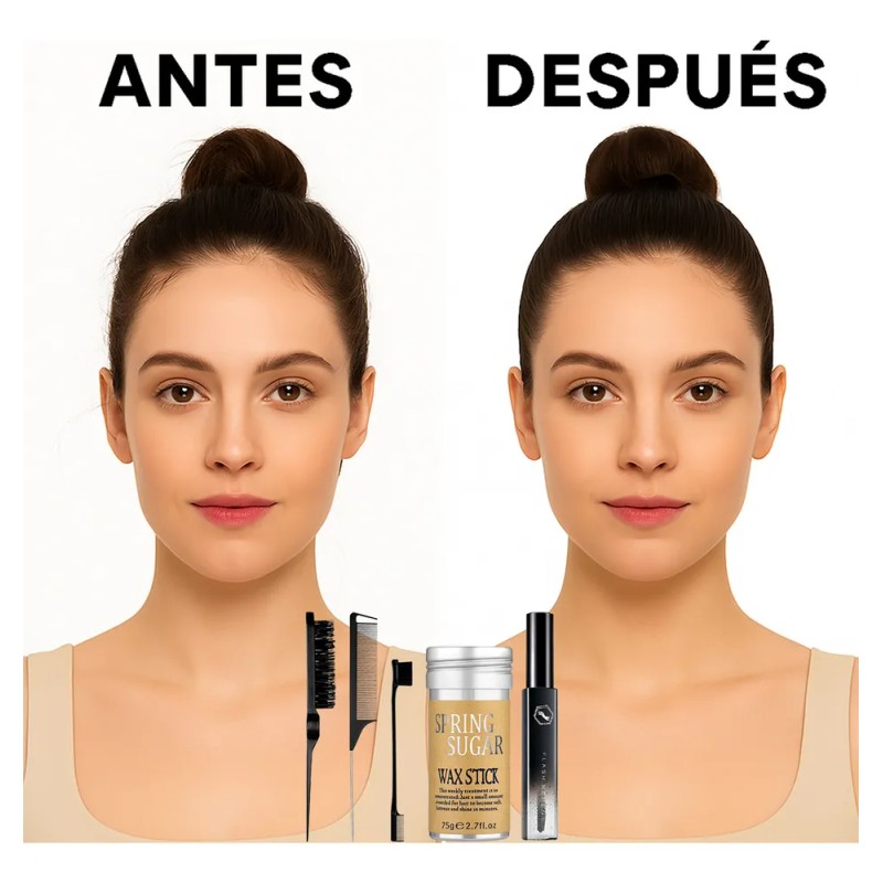 Kit Profesional de barras de cera para cabello dañado Spring