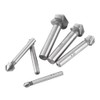 Juego de brocas avellanadoras, avellanador práctico, avellanador de aluminio de