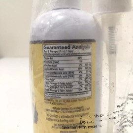 Natural Dog Ultra Omega 3 Fish Oil for Dogs 16oz Dog Fish Oil Supplement -BB-