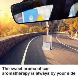 YISOWUH Car Air Fresheners 3-Pack Car Freshener Vent Clips, Long Lasting Hanging Car Freshener for Auto and Home, 3pcs Vanilla