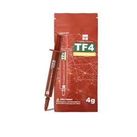 TR TF4 4G CPU Cooler Thermal Compound High Conductivity 9.5W/M.K for All Processors (CPU, GPU), Non-Conductive with Spatula Tool