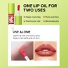 MYUANGO Lip Oil Moisturizing, Hydrating Lip Care Lip Tint, Shiny