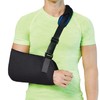 Fasola Arm Sling Shoulder, Adjustable Arm Strap with Breathable Mesh