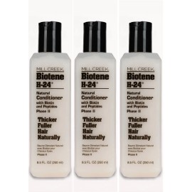 Mill Creek Biotene H-24 Conditioner 8.5 oz Liquid "EXP 12/2024"  (3 Pack)