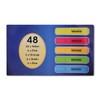 Essential Arts Square Highlighter Assorted Bulk Pack of 48 |