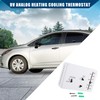 Hihaha RV Analog Heating Cooling Thermostat/Inner for Car/Durable /40-90°F /