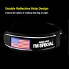 Comfluxe 2.5" Tactical Dog Collar for Medium Dogs, Adjustable Heavy