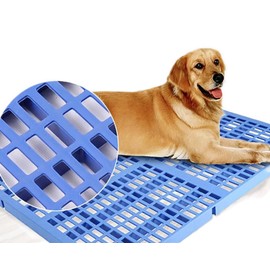 Premium Raised Dog Kennel Floor Grid for Dog Cage, 25.5 x 20 x 1 Inches Upgrade Your Pets Space for Enhanced Comfort and Cleanliness in crates and Cages.