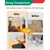 MapeloreCrafted Upgraded Version Outdoor String Lights Hooks: 30Pcs Heavy Duty