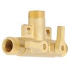 Male Thread G1/2 Tee Joint Ball Valve 3‑Way Pipe Connector