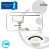 tecuro Reducer for Siphon Drain 2 Internal Thread x 1