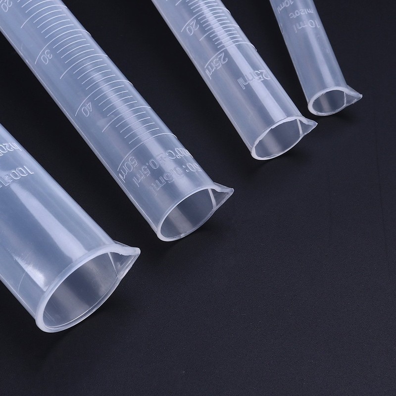 BESTOMZ Plastic Graduated Cylinder 10 ml 25 ml 50 ml