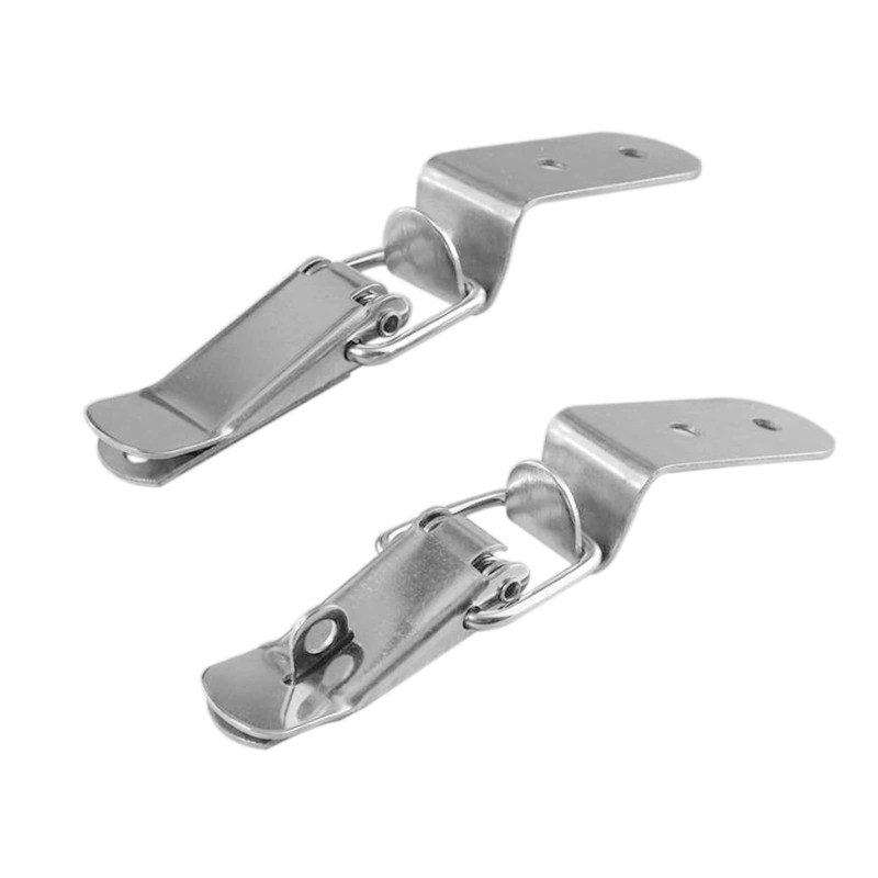 Tension Lock Box Closure, 90 Degree Coupling Bow Hook Closure,