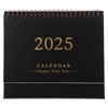 Operitacx Small Desk Calendar 2024-2025, Standing Foldable July 2024 to