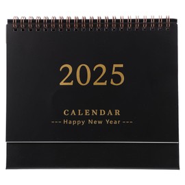 Operitacx Small Desk Calendar 2024-2025, Standing Foldable July 2024 to December 2025, 18 Month Calendar, Academic Desk Calendar for Home Office Supplies