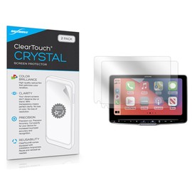 BoxWave Screen Protector Compatible with Alpine ILX-F511 - ClearTouch Crystal (2-Pack), HD Film Skin - Shields from Scratches