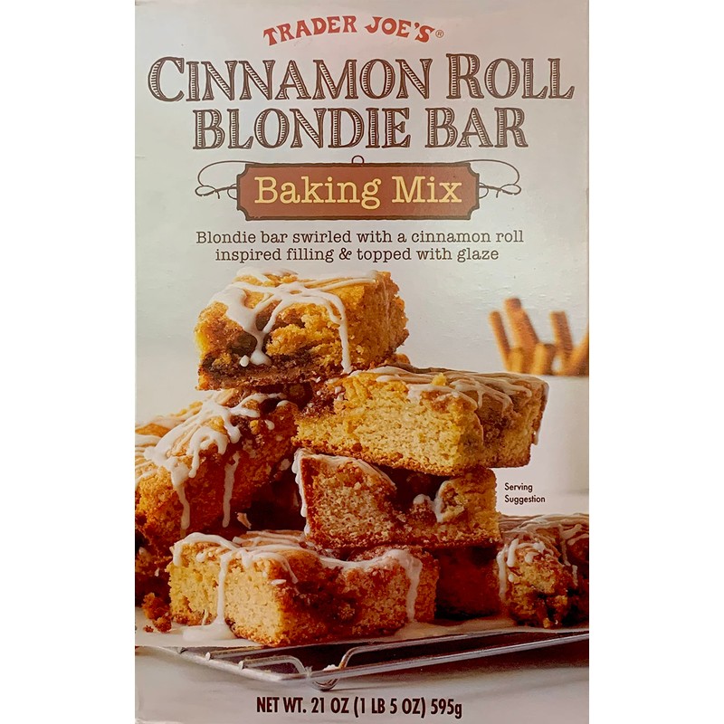 Trader Joe’s Cinnamon Roll Blondie Bar Baking Mix, 21 ounces