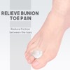 MHSY Gel Toe Separators for Overlapping Toes, 4PCS Bunion Correctors