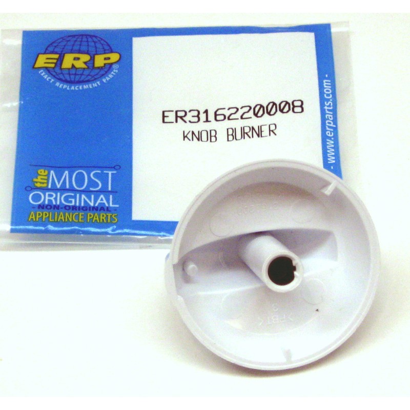 Exact 316220008 Gas Range Burner Knob for Electrolux Frigidaire AP4322130
