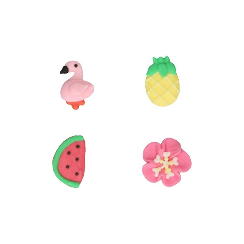 FunCakes Sugar Decorations Tropical Set/8