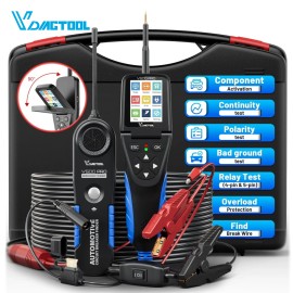 V500PRO Mechanic Tools Car Wire Tracer Automotive Electrical Open Circuit Circuit Detection Car Breaker FinderScreen Size: V500 Pro, Power Source: Corded Electric