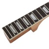 Wood Electric Guitar Neck 22Frets Rosewood Fingerboard with Trapezoidal Inlay