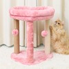 Suudroeen Cat Scratching Post Tree 3 in 1 Cat Tree