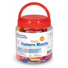 Learning Resources Plastic Pattern Blocks - Set of 250, Ages