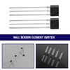 EMSea 20Pcs 49E TO-92 Linear Hall Effect Sensors 3 Pins