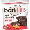barkTHINS Dark Chocolate, Almond and Sea Salt Snacking Chocolate Bags,