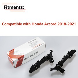 RLB-HILON Front Bumper Bracket Compatible with Honda Accord 2018 2019 2020 2021 Year