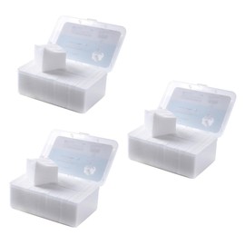 Ipetboom Sets Makeup Facial Pads Reusable Cotton Pads Storage Box Non-woven for Face Nail and Makeup Removal Pcs