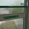 3-Pack Push Bar To Open Sign