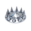 XIUHUA Chrome ABS Front Axle Wheel Cover for Semi Truck