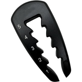 Tee Height Adjuster - Adjustable Tee Holder Portable Precision Setting Tool, Golf Swing Training Aid, Black Golf Club Bag Accessories, Training Equipment Aid for Consistent Swings