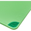 San Jamar Saf-T-Grip Plastic Cutting Board with Safety Hook, 12"