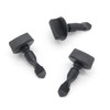 VVO Fasteners- Black Plastic Tow Eye Cover Clips for Volkswagen
