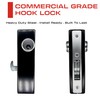 Sidco Supply Sliding Gate Lock - Hook Bolt Mortise Lock
