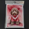 Caroline's Treasures DAC5379GCA7P Labradoodle My Valentine Greeting Cards Pack of