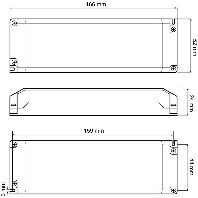 illuburg LED Transformer Dimmable Triac 700 mA Constant Current 20