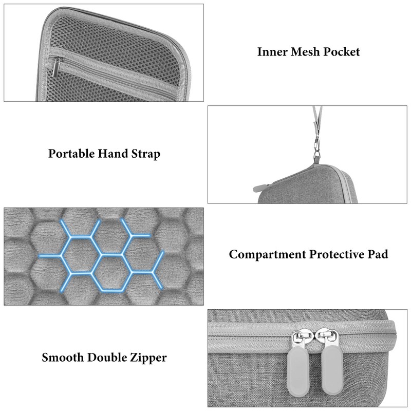 TOCCOOL Carrying Case for Insta360 GO 3S, GO 3 Accessories,