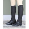 Shires Moretta Childs Amara Suede Half Chaps in Black -
