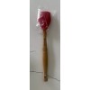 Le Creuset "Cerise" Revolution Basting Brush LE CREUSET Wooden Silicone Utensil NWT Cherry